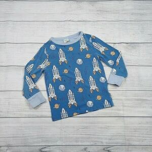 3/4 Meyadey Space Shuttle Long Sleeve Tee